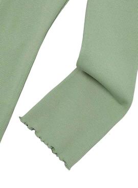 Pantalon côtelé vert Mayoral pour fille
