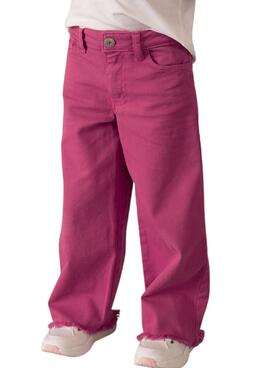 Pantalon Mayoral Fuchsia bas effilé pour fille