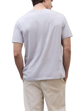 T-shirt Ecoalf Min gris pour homme