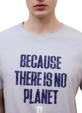 T-shirt Ecoalf Min gris pour homme