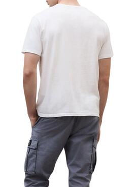Maillot Ecoalf Min blanc pour homme