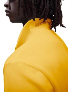 Polo Ecoalf Tedan jaune pour homme