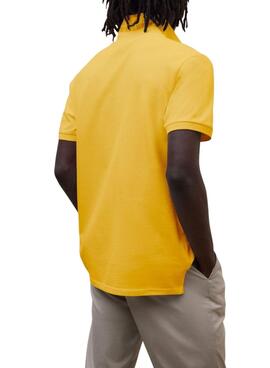 Polo Ecoalf Tedan jaune pour homme