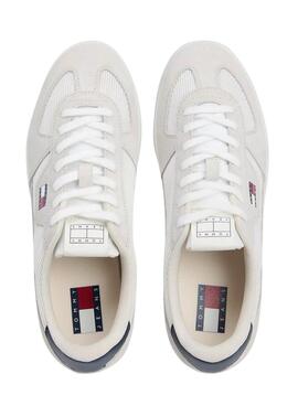 Chaussures Tommy Jeans Greenwich texture mixte gris pour homme