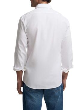 Chemise Silbon Sport blanc pour homme