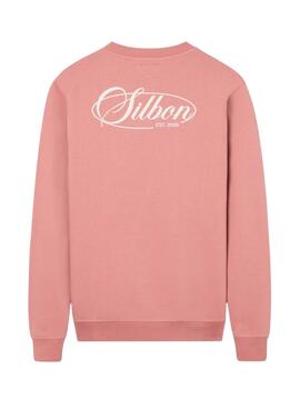 Sweatshirt Silbon Summer Coral pour homme