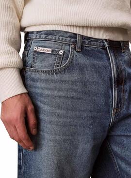 Bermudes en jean Calvin Klein des années 90 pour homme.