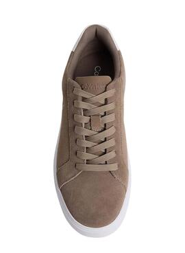 Chaussures Calvin Klein Jeans Classic Cupsole marron pour homme
