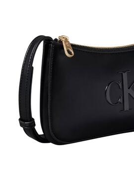Sac Calvin Klein Jeans Mini Bold CK noir pour femme