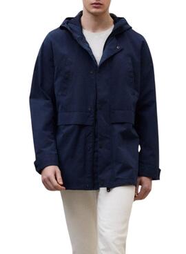 Veste Ecoalf Gab bleue pour homme