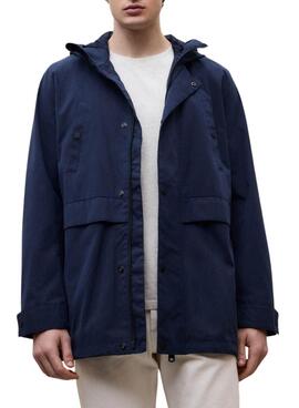 Veste Ecoalf Gab bleue pour homme