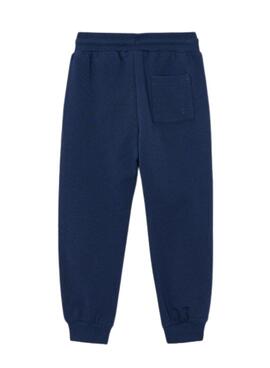 Pantalon jogger Mayoral bleu marine pour garçon
