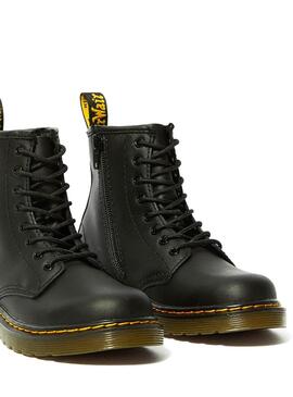 Bootss Dr Martens 1460 Softy Black Pour Kids