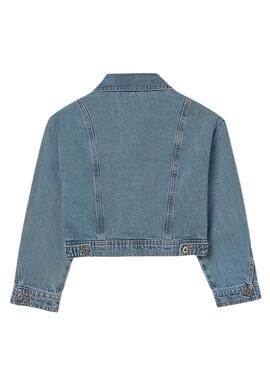 Veste en jean Mayoral courte bleue pour fille
