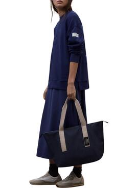 Sac à main Ecoalf Areny Medium marine pour femme