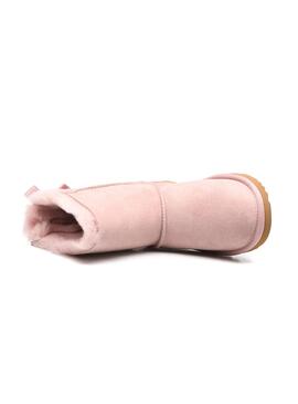 Bootss UGG Bailey Bow II Rose Fille