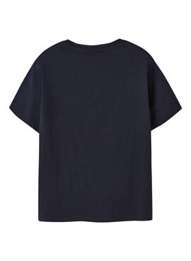 T-shirt Nom It Thomas skate noir pour enfant