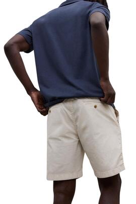 Shorts Ecoalf Ethic beige pour homme
