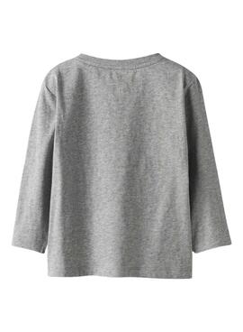 T-shirt Name It tigres gris pour enfant