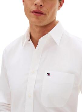 Chemise Tommy Hilfiger Light Oxford blanc pour homme