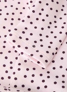 Leggings Name It à pois roses pour fille