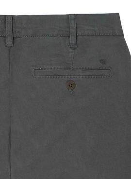 Pantalon chino vert Silbon pour homme