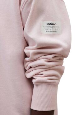 Sweatshirt Ecoalf Storm rose pour femme