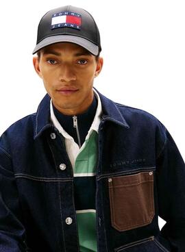 Casquette Tommy Jeans Archive noire pour homme