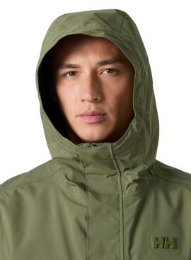 Imperméable Helly Hansen Brussel vert pour homme