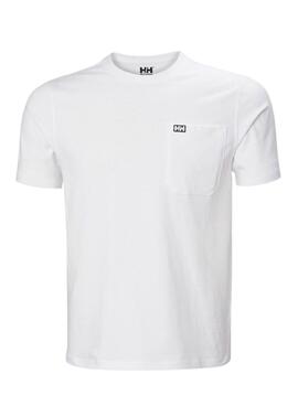 T-shirt Helly Hansen Hudson blanc pour homme