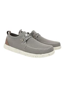 Chaussures Walkin Pitas Fly Washed gris taupe pour homme