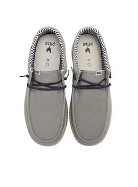Chaussures de marche gris Ledro Pitas pour homme