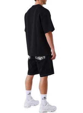 Proyecto Bermudas x Pañuelo negro de Paris para hombre.