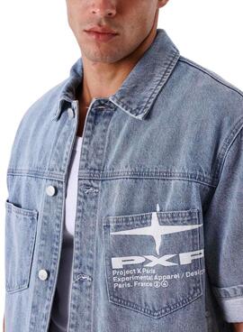 Chemise en jean Project x Paris pour homme.