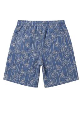 Shorts Project x Paris Candide Idylle fleurs bleues pour homme