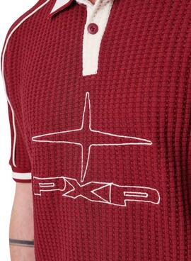 Proyecto Polo x Paris Knockout granate para hombre