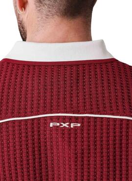 Proyecto Polo x Paris Knockout granate para hombre