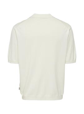Polo Only and Sons Wyler Relaxed beige pour homme