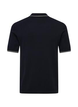 Renvoie-moi seulement la traduction en français de ceci : Polo Only and Sons Wyler marine pour homme