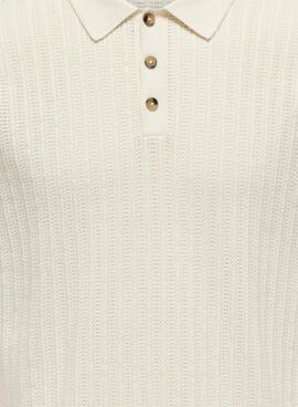 Polo Only and Sons Moon beige pour homme