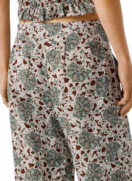 Pantalon Pepe Jeans Ary vert pour femme