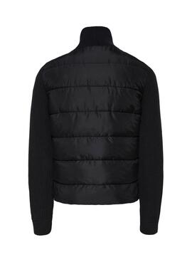 Veste Only and Sons Mane noire combinée pour homme.