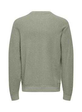 Maillot Only and Sons Tony vert pour homme