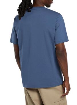T-shirt Dickies Mapleton bleu indigo pour homme