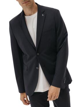 Blazer El Pulpo technique ultralégère bleue marine pour homme