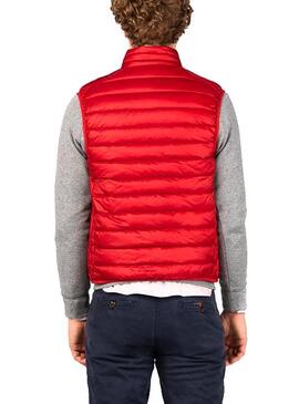 Gilet El Ganso Down Basic Waist Rouge Homme