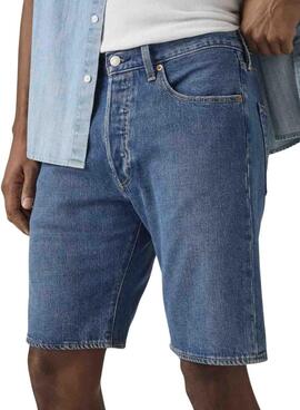 Bermudes en jean Levis 501 original bleu pour homme