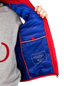 Gilet El Ganso Down Basic Waist Rouge Homme