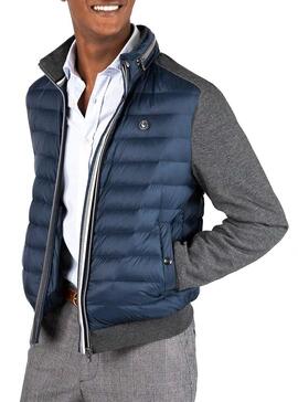 Veste El Ganso Down Jacket Nylon marin Homme