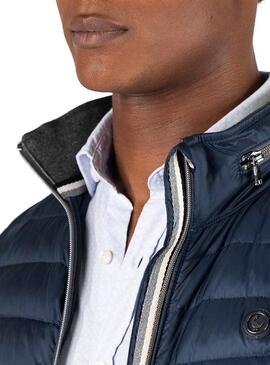 Veste El Ganso Down Jacket Nylon marin Homme